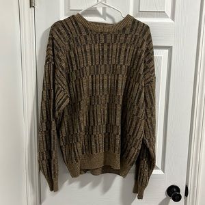 Brown Checkered David Taylor Sweater